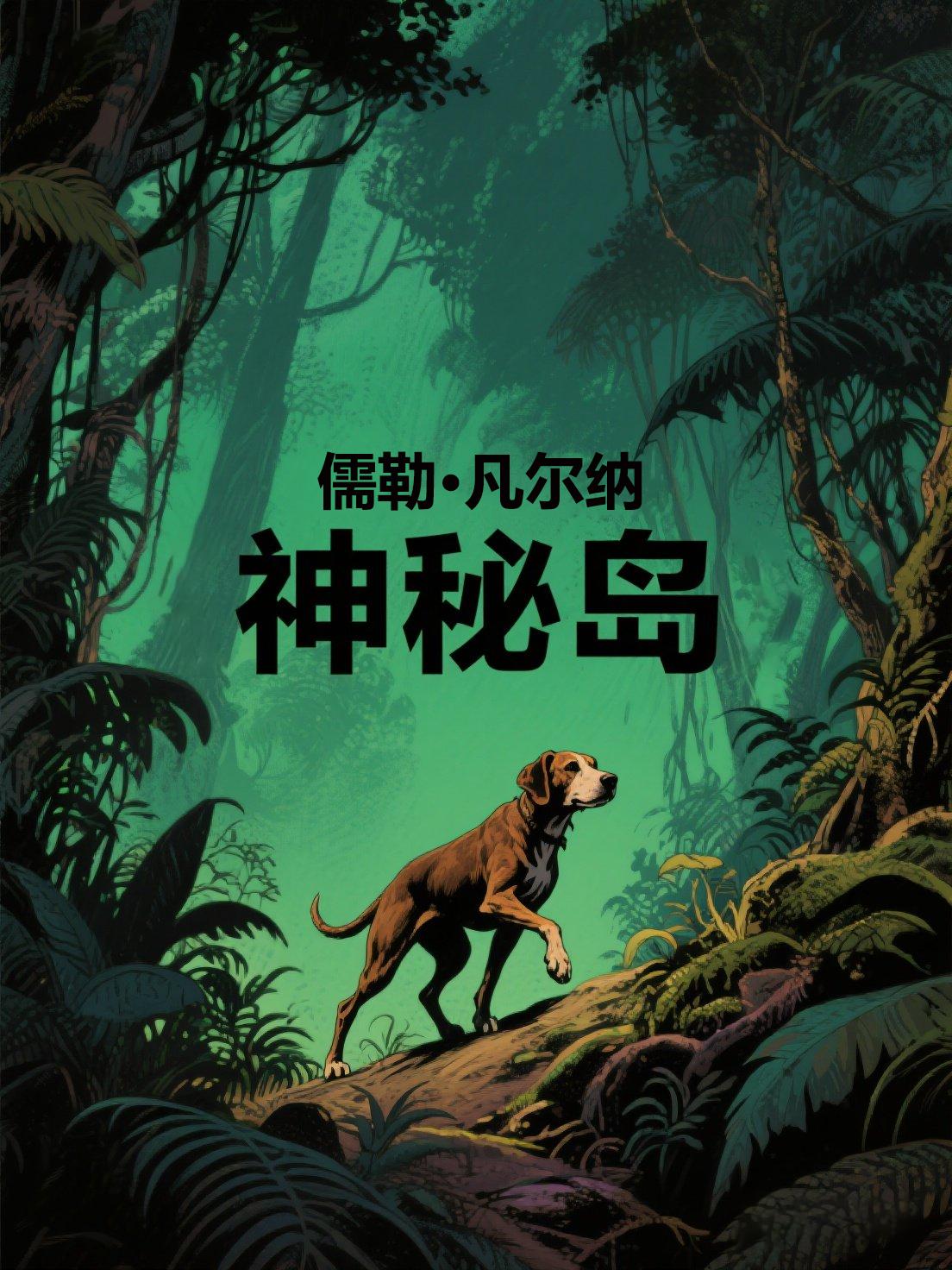 书籍封面：神秘岛